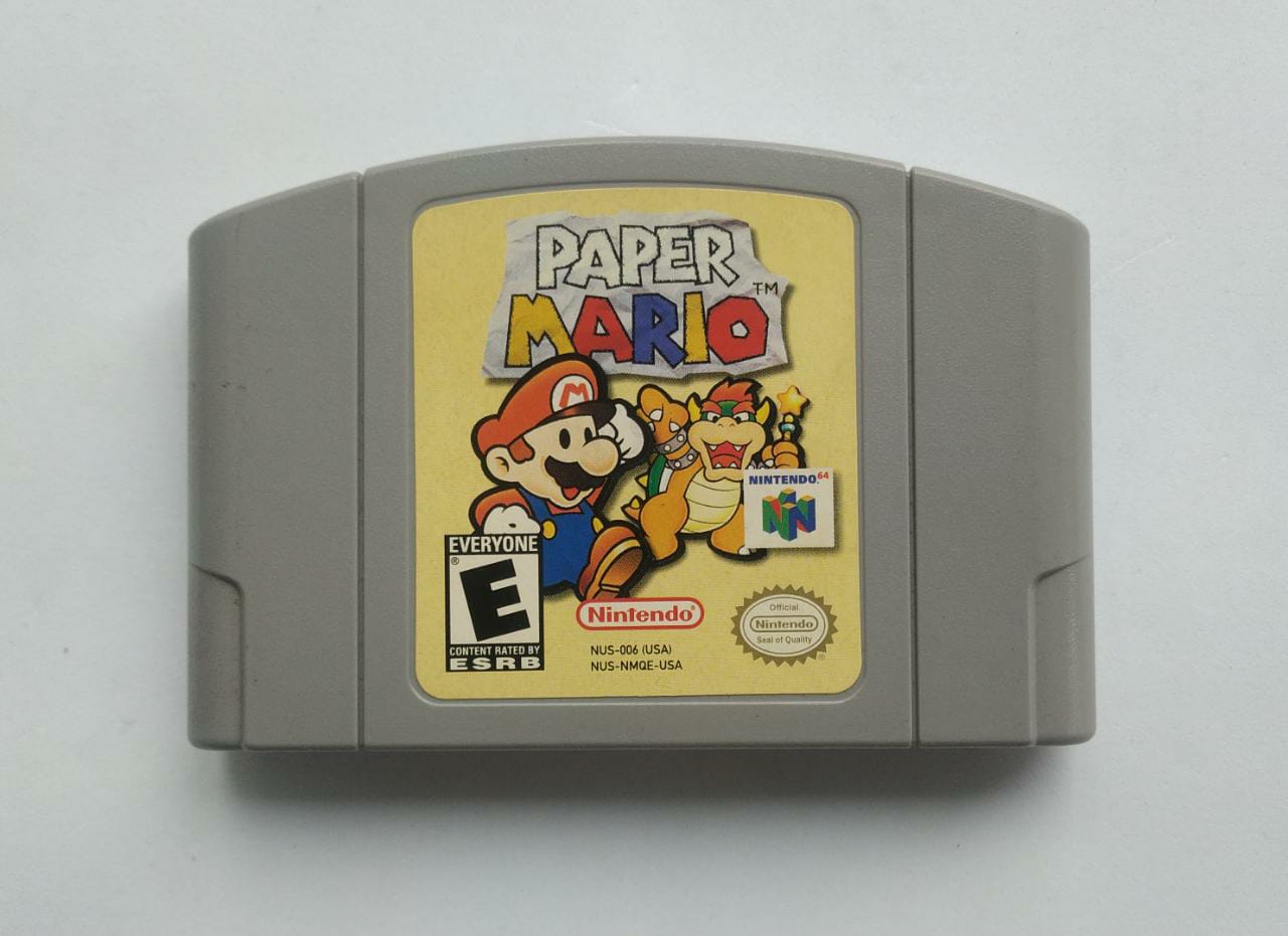 Paper Mario - Cartucho - Nintendo 64 - Usado