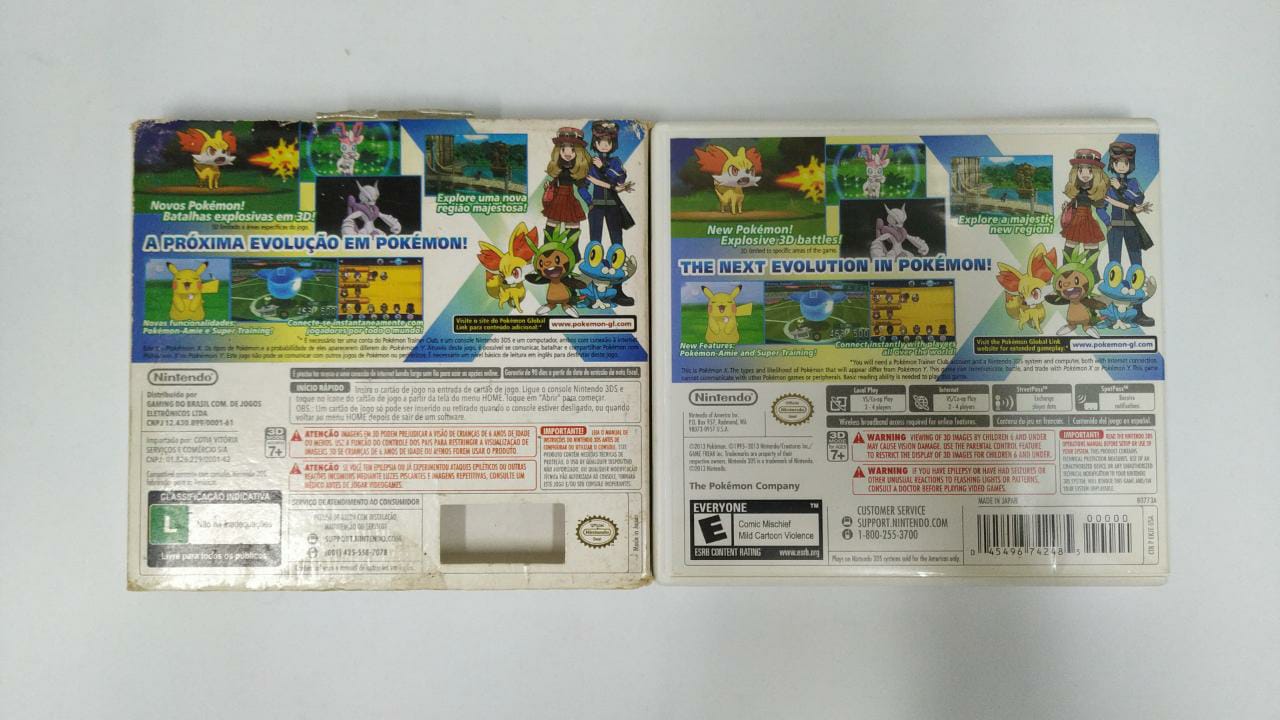 Pokémon X - Nintendo 3DS - Usado