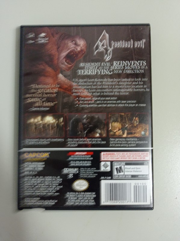 Resident Evil 4 - USADO - Nintendo GameCube