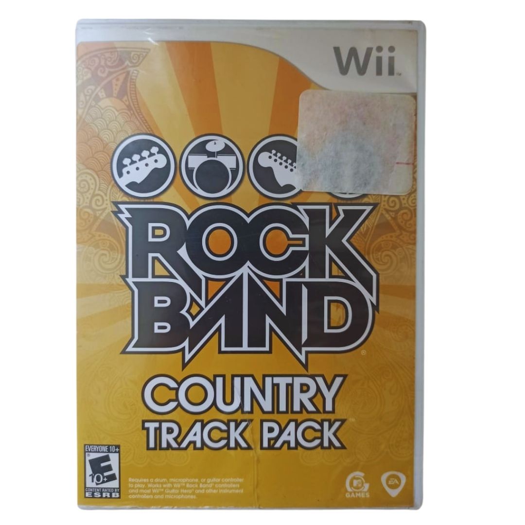 Rock Band: Country Track Pack 1+2 - Nintendo Wii - Usado