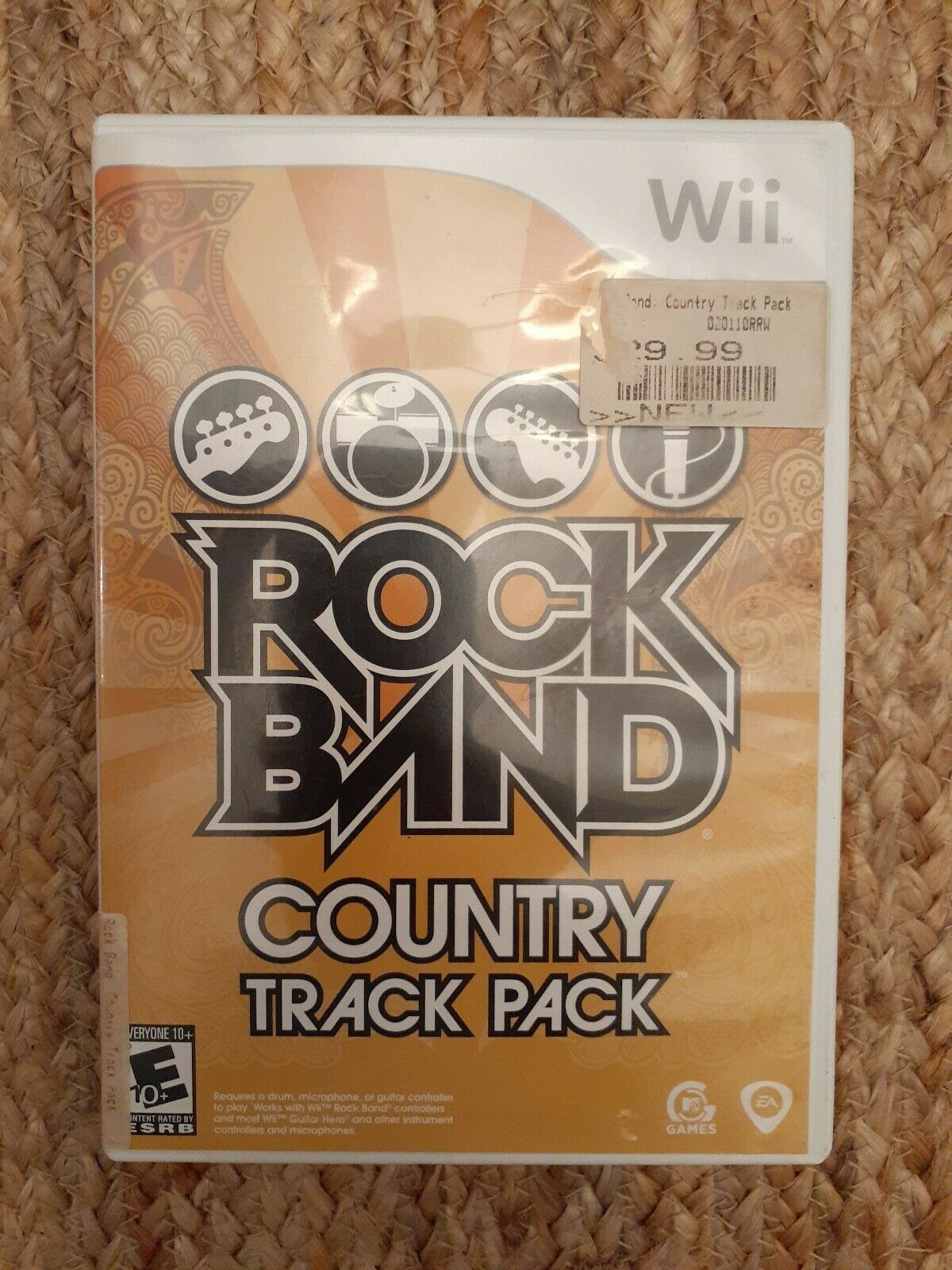 Rock Band Country Track Pack - USADO - Nintendo Wii
