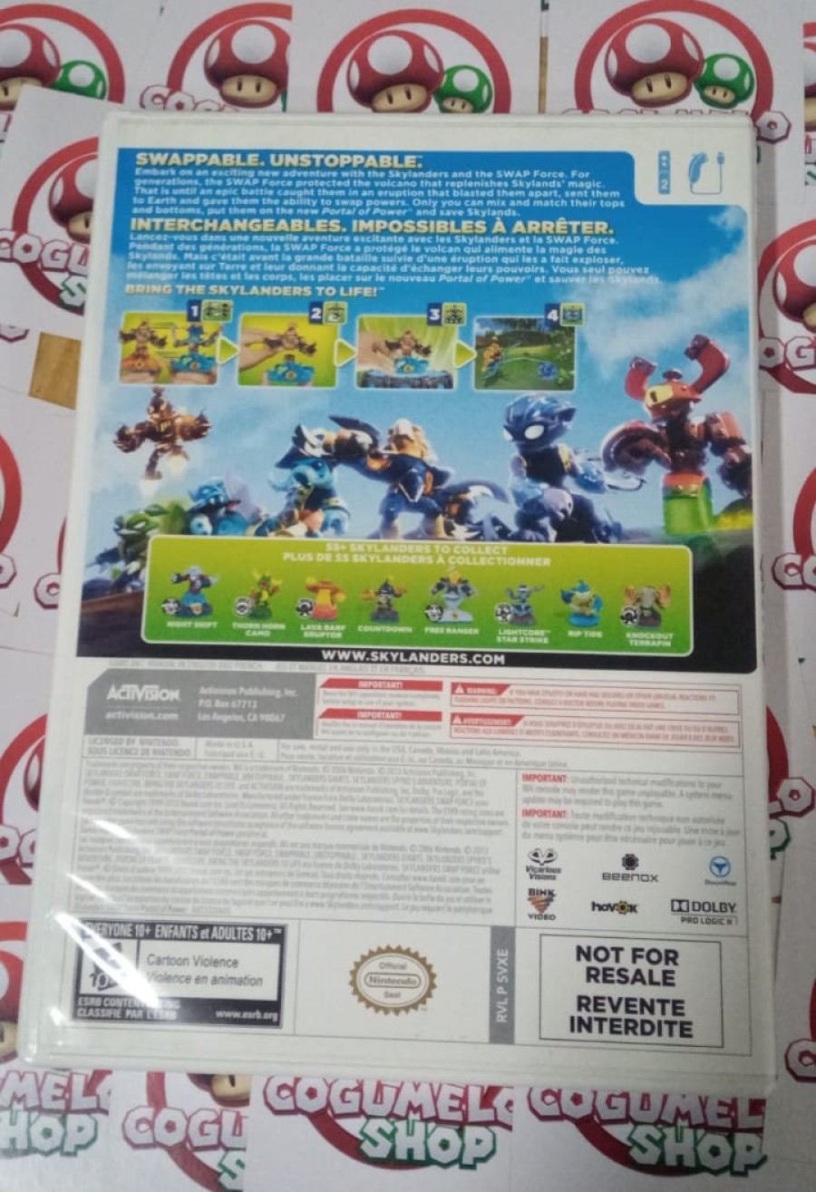 Skylanders: Swap Force - USADO - Nintendo Wii