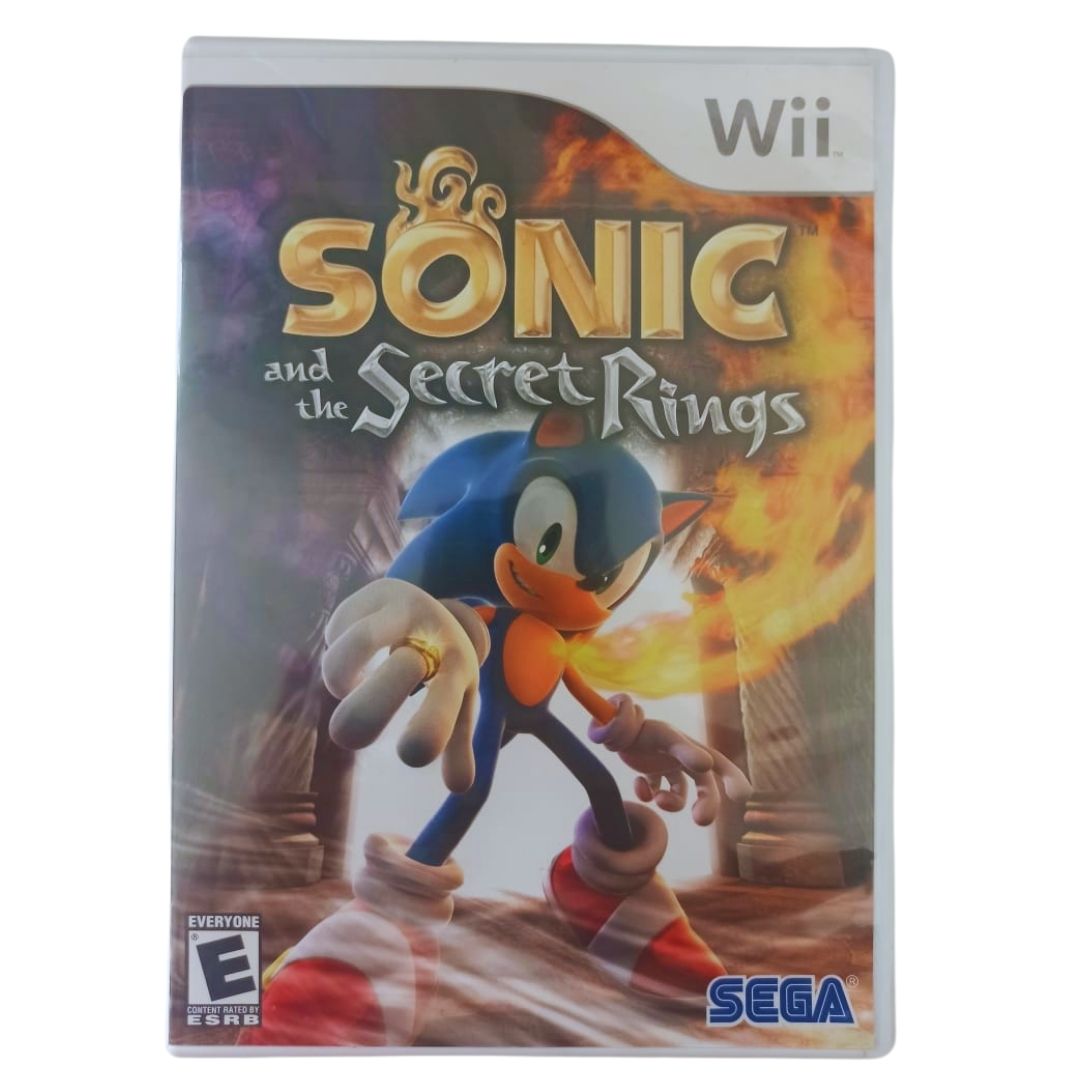 Sonic and the Secret Rings - Nintendo Wii - Usado