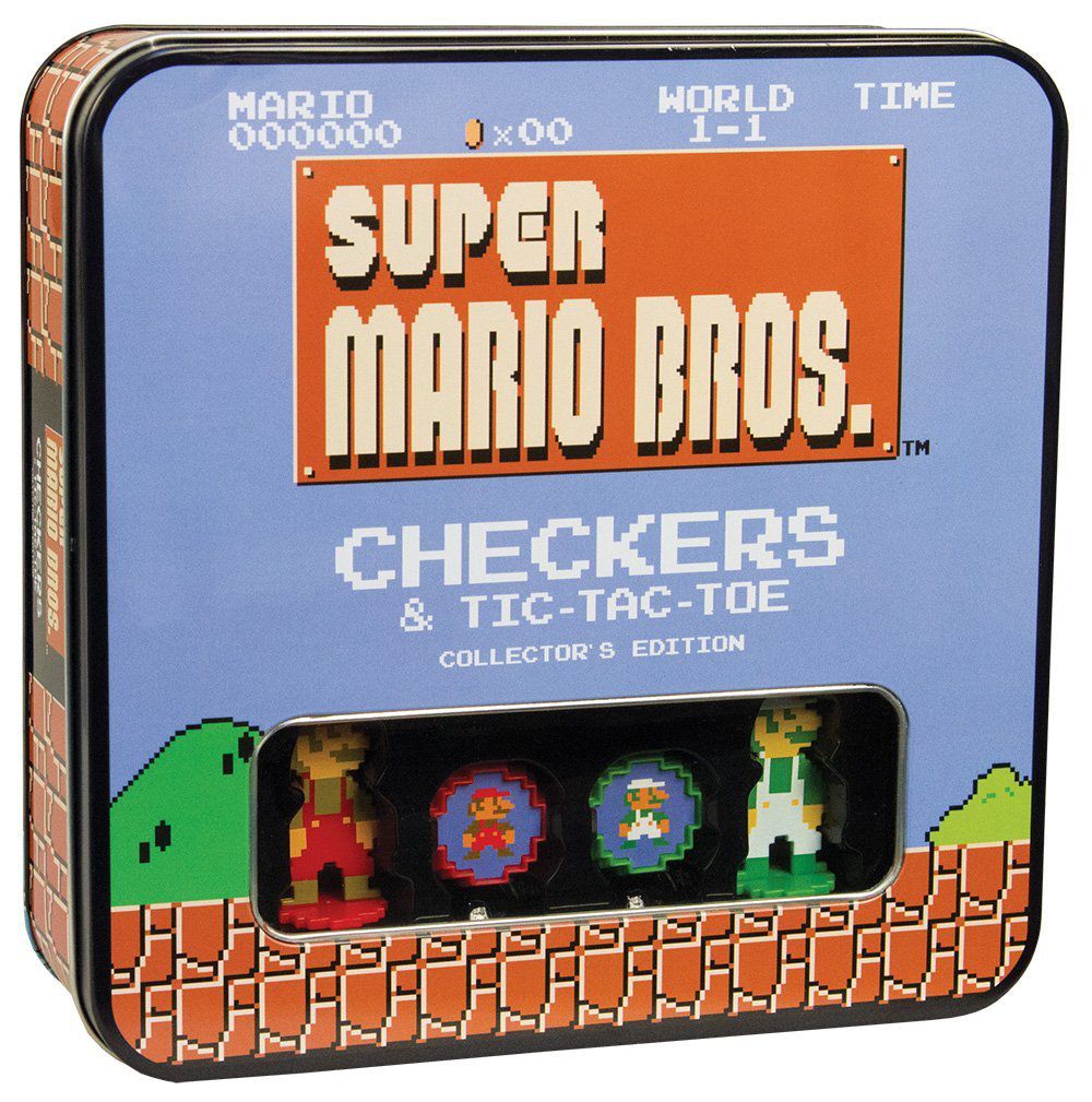 Super Mario Bros Edição de Colecionador Jogo da Velha e Dama