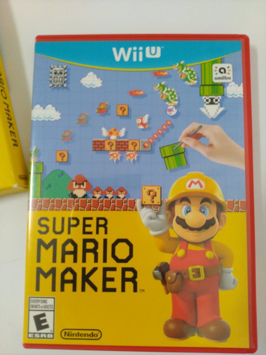 Super Mario Maker + IDEA BOOK - USADO - Nintendo Wii U