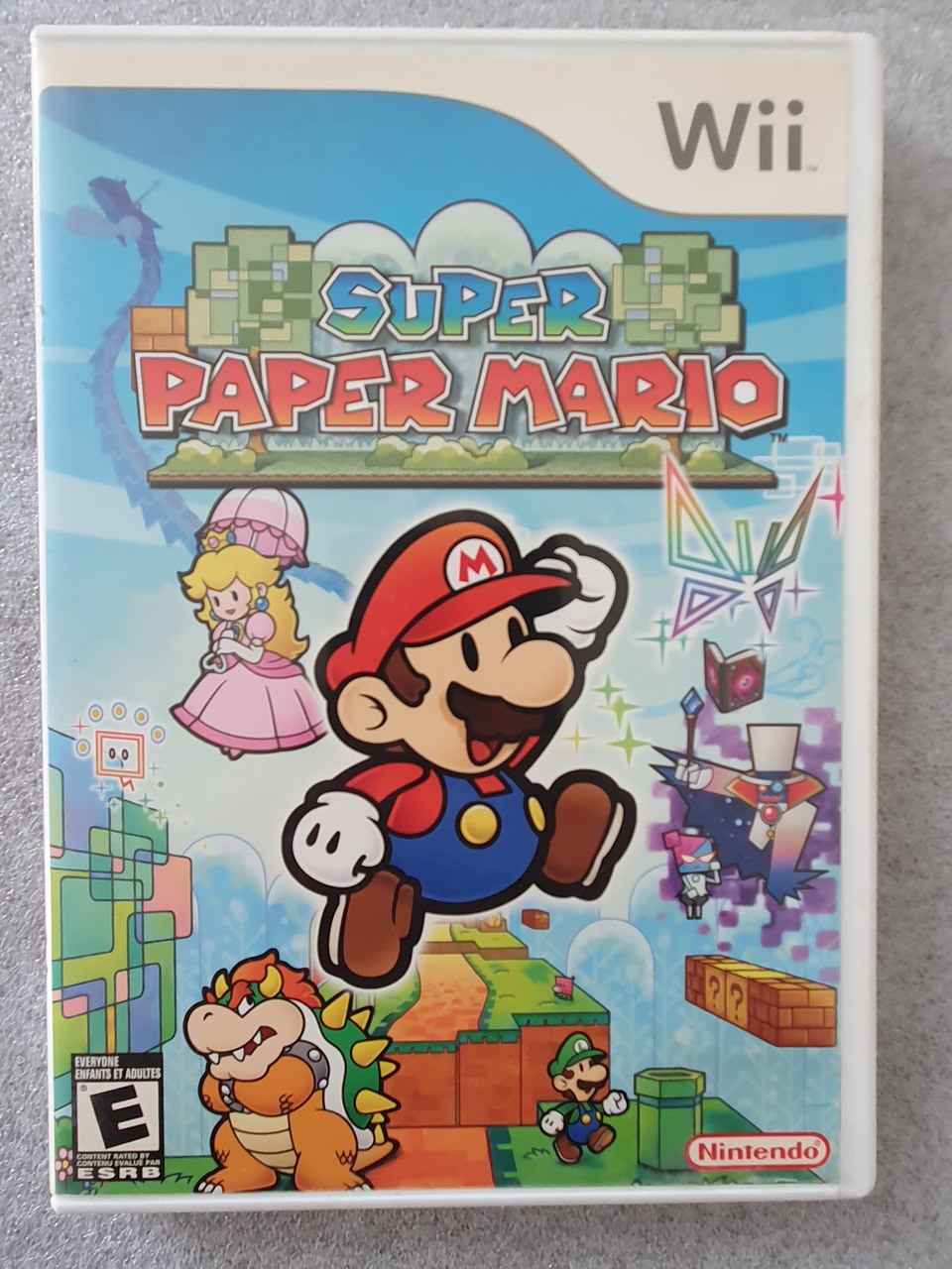 Super Paper Mario - Nintendo Wii - Usado