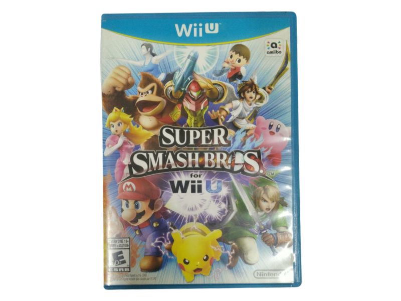 Super Smash Bros. for Wii U - Nintendo Wii U - Usado