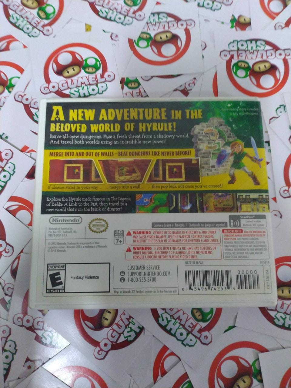 The Legend of Zelda: A Link Between Worlds - USADO - Nintendo 3DS