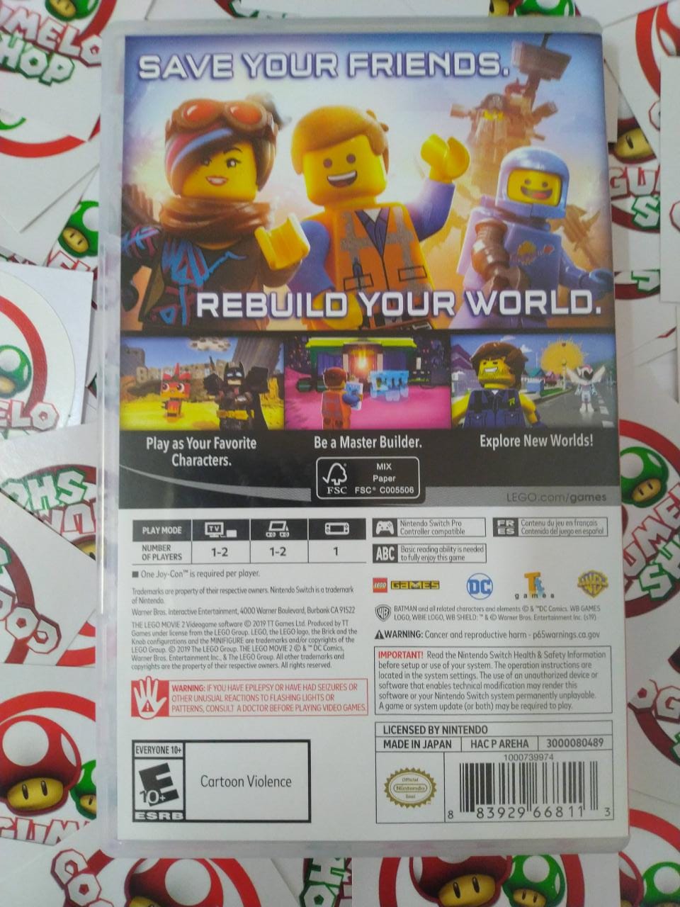 The LEGO Movie 2 Videogame - USADO - Nintendo Switch