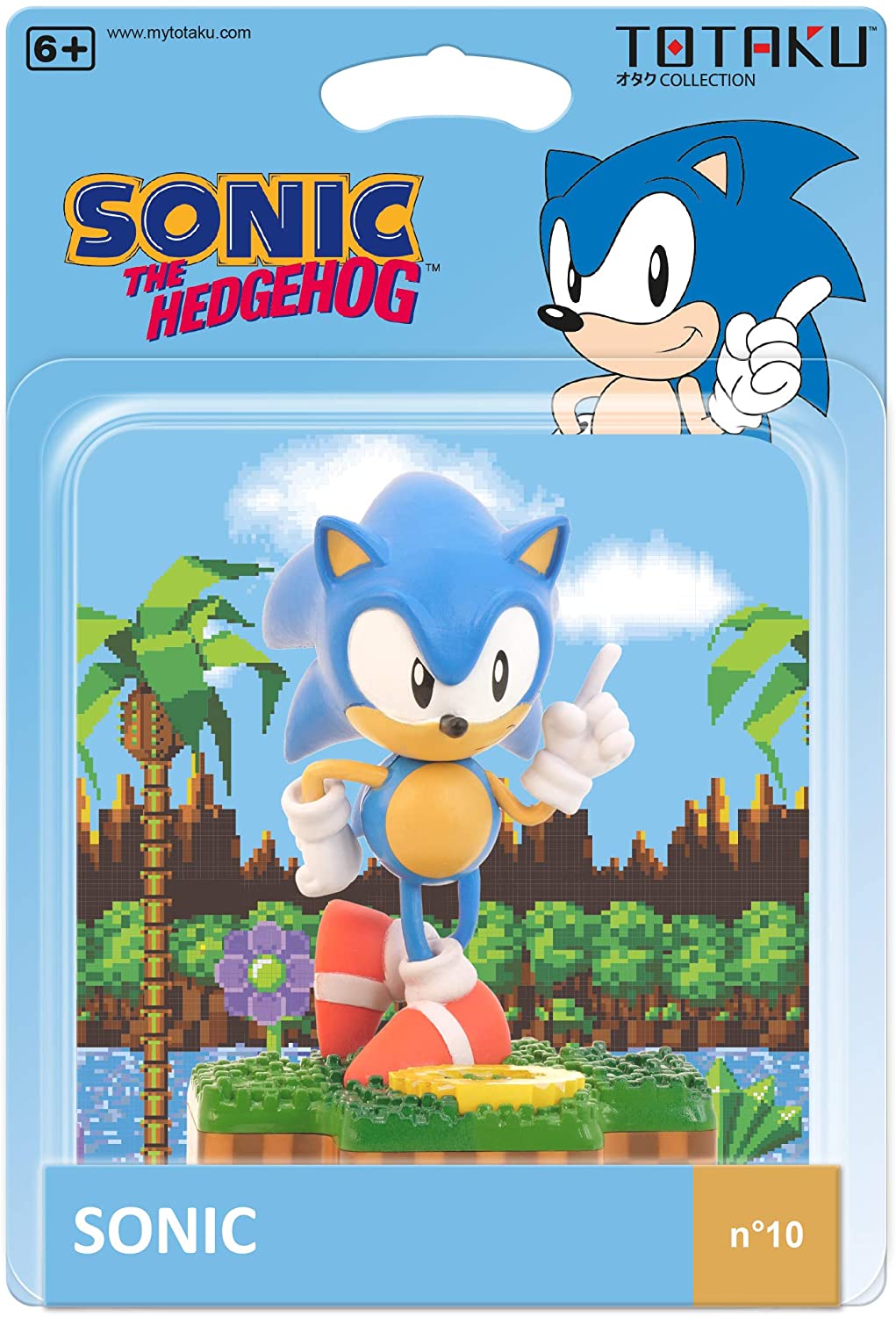  Totaku Collection Figure - Sonic The Hedgehog 10# (Envio Internacional) - Nintendo Switch