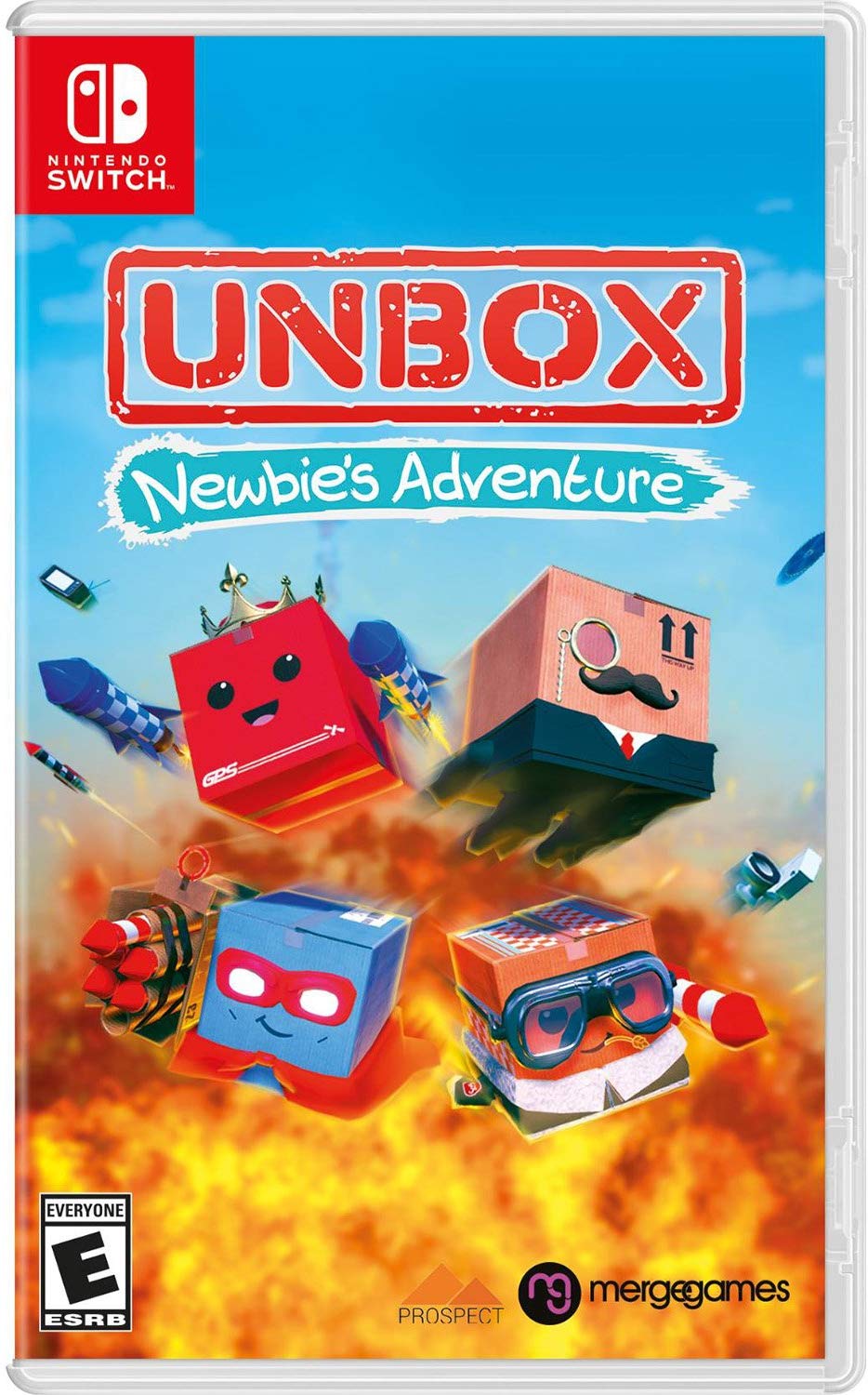 Resultado de imagem para Unbox Newbies Adventure switch