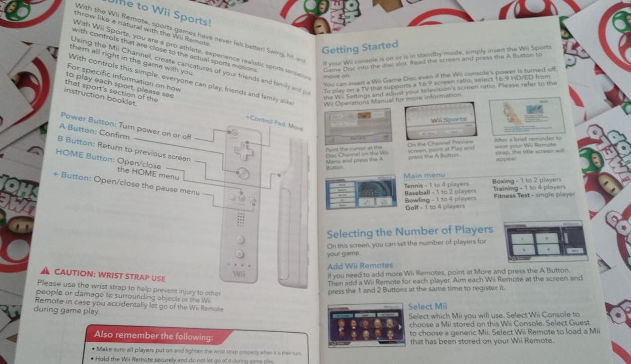 Wii Sports (capa dura) - Usado - Nintendo Wii