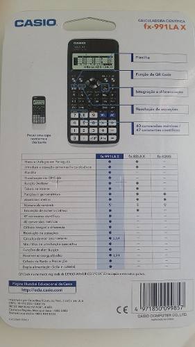 Calculadora Científica Casio Fx-991Lax 3 Anos de Garantia