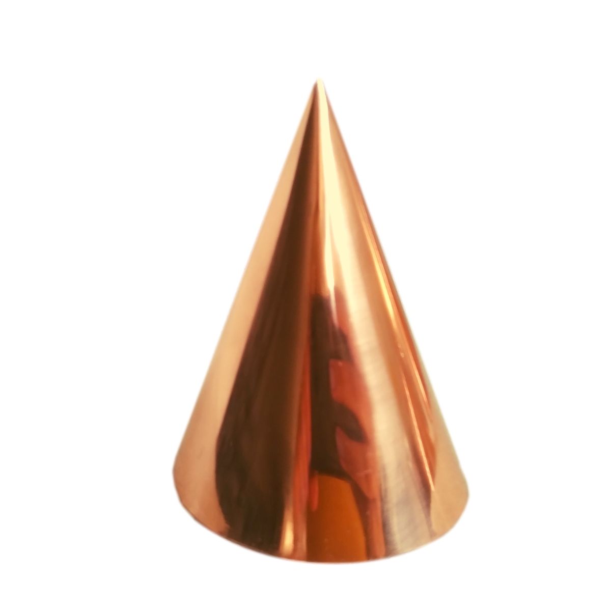 Cone de Cobre 10 cm para Radiestesia e Radiônica
