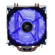 Cooler Para Cpu Universal Com 21 Leds Azul Dx-2021 socket 1366/ 1150/ 1156/ 775 - AMD: FM2+/ FM2/ FM1/ AM3+/ AM3/ AM2+/