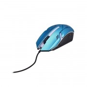 Mouse Gamer Led 1600 Dpi 3 Botões Knup  Kp-v15 Azul