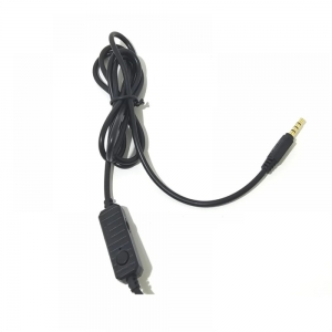 Headset Fone C/ Microfone Headset Plug P3 Ps4 Xbox Preto SH-S66