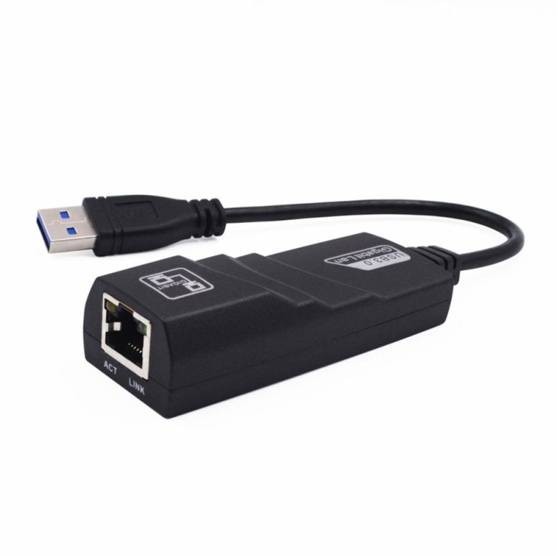 Adaptador placa de rede USB Ethernet Gigabit 10/100/1000 Usb 3.0 Pc Notebook al016