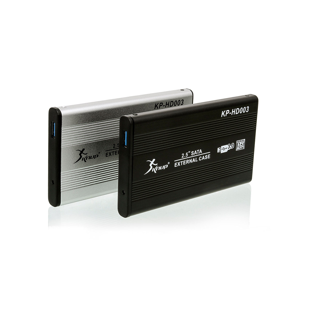 CASE 2,5'' DE NOTEBOOK SATA HD USB 3.0 KP-HD003 PRATA