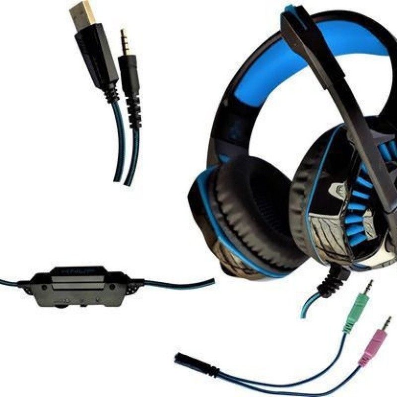 Fone De Ouvido Headset Gamer Knup Kp-491 Sound Efect