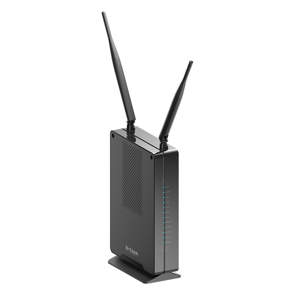 Roteador D-Link GPON ONT Wi-Fi AC1200 Gigabit Ethernet DPN-1452DG