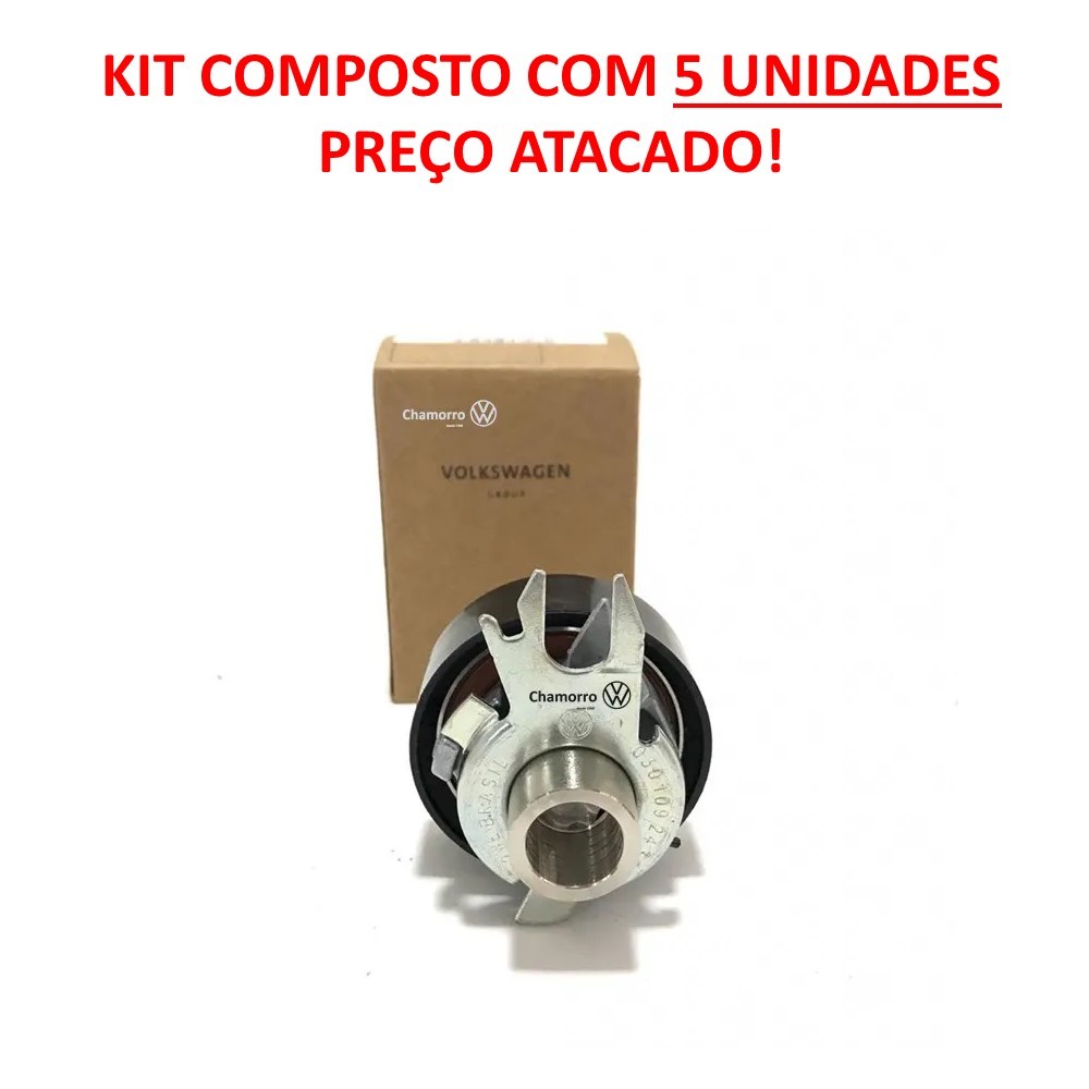 Kit Atacado 5 Rolo Tensor Vw 030109243Q