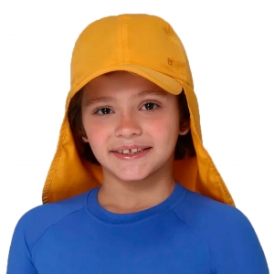 Boné UV LINE Legionário Teens Infantil Amarelo Queimado Proteção Solar
