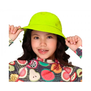 Chapéu UV LINE Basic Kids Infantil Amarelo Flúor Proteção Solar