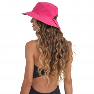 Chapéu UV LINE Califórnia Feminino Marinho/Pink Proteção Solar
