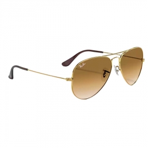 Óculos de sol Ray-Ban Aviator Gradient Ouro Polido - 0RB3025L