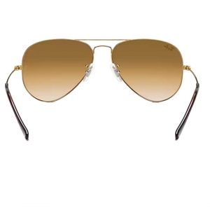 Óculos de sol Ray-Ban Aviator Gradient Ouro Polido - 0RB3025L