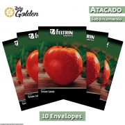 10 Envelopes - Sementes de Tomate Coração de Boi - Atacado - Feltrin - Linha Golden