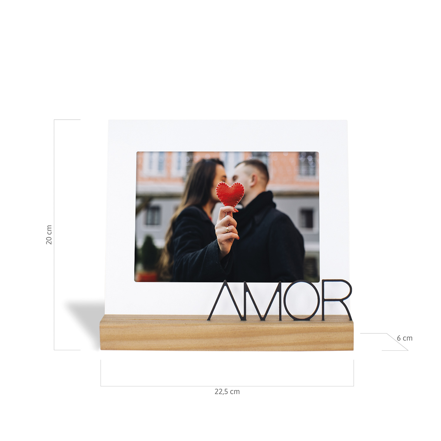 Kit Família - Porta Retrato Amor + Família - Mtne Store