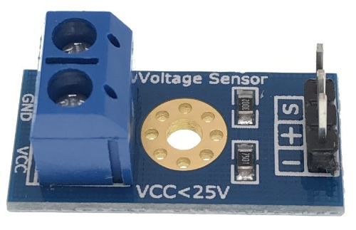 Sensor Detector de Tensão DC 0 a 25v