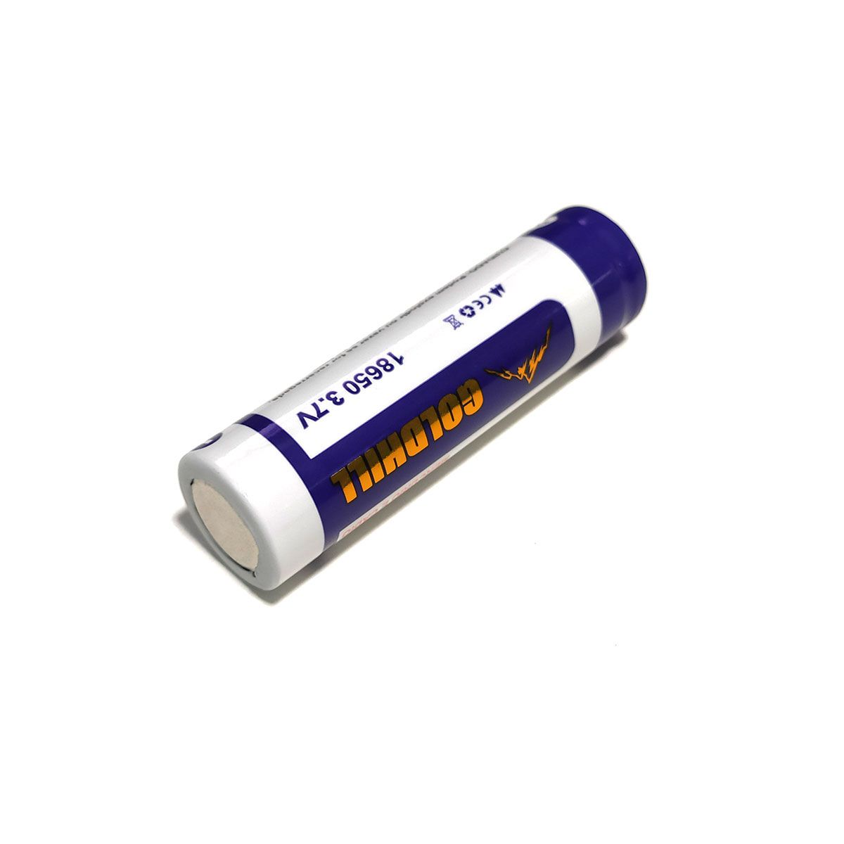 2x Bateria 3,7V 18650 de Lítio Recarregável - GoldHill