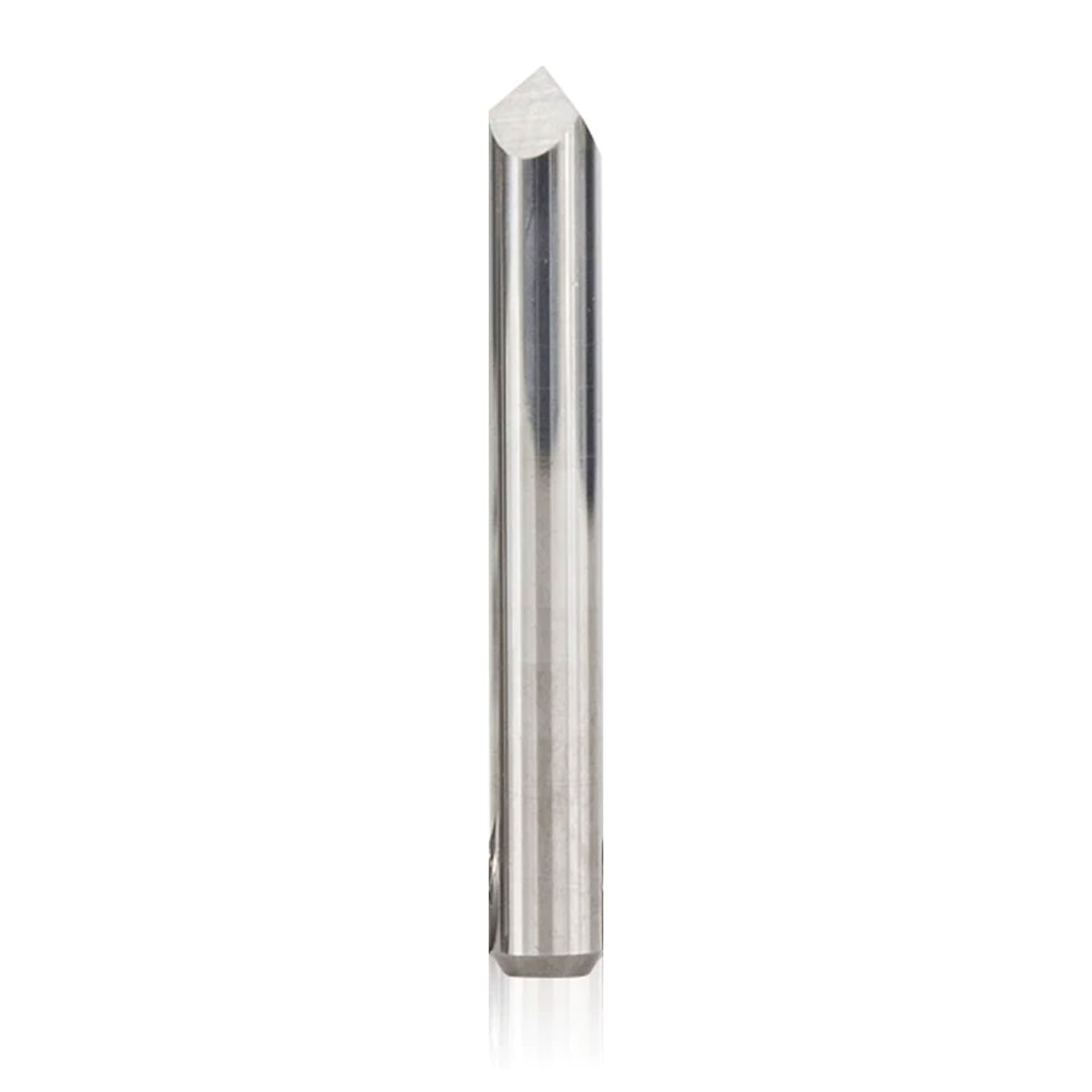 2x Fresa Tipo Lápis ponta 0.1mm com ângulo 90° espessura 3,175 mm para CNC