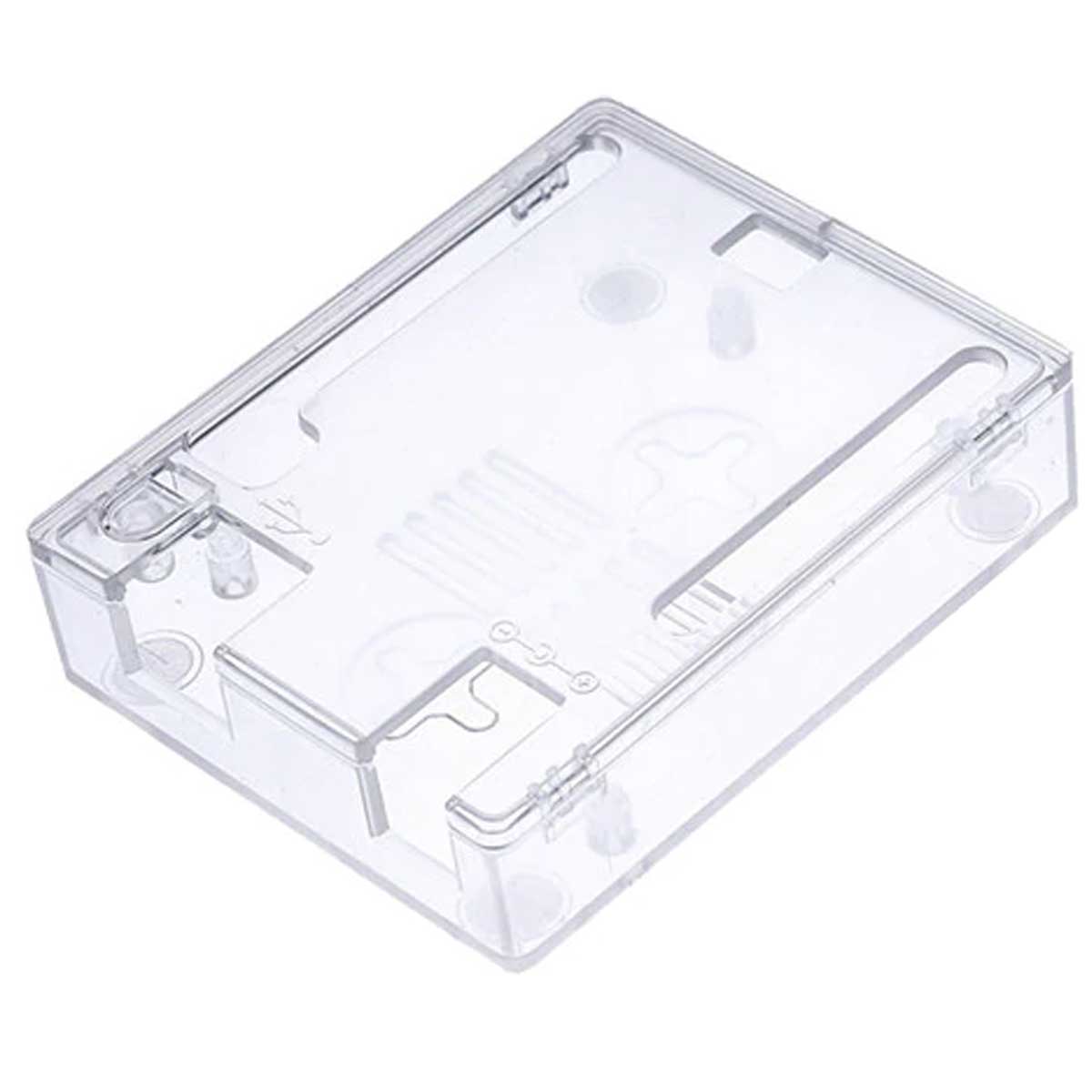 Case para Arduino Uno em Plástico ABS Transparente