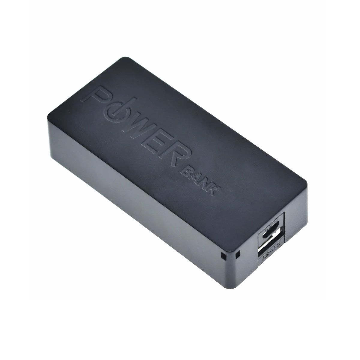 Case Power Bank USB para 2 Baterias 18650 - Não Acompanha Baterias