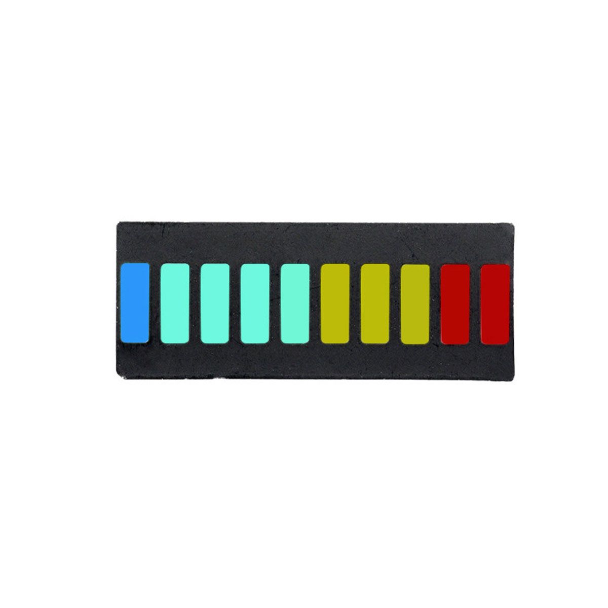 Display Bar Graph / Barra de Progresso com 4 cores 10 segmentos - Comum