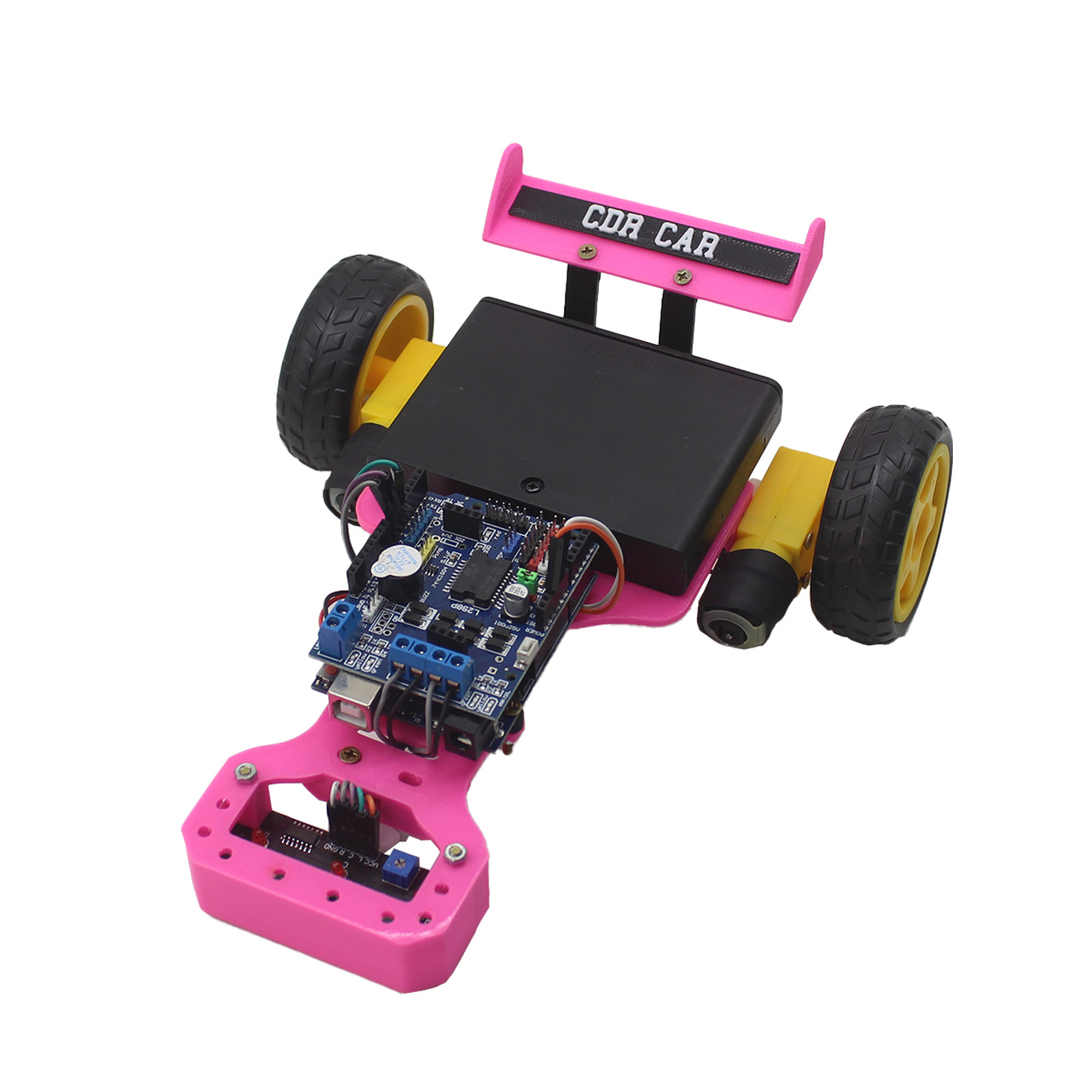 KIT para montar Robô Seguidor de Linha - CDR Car