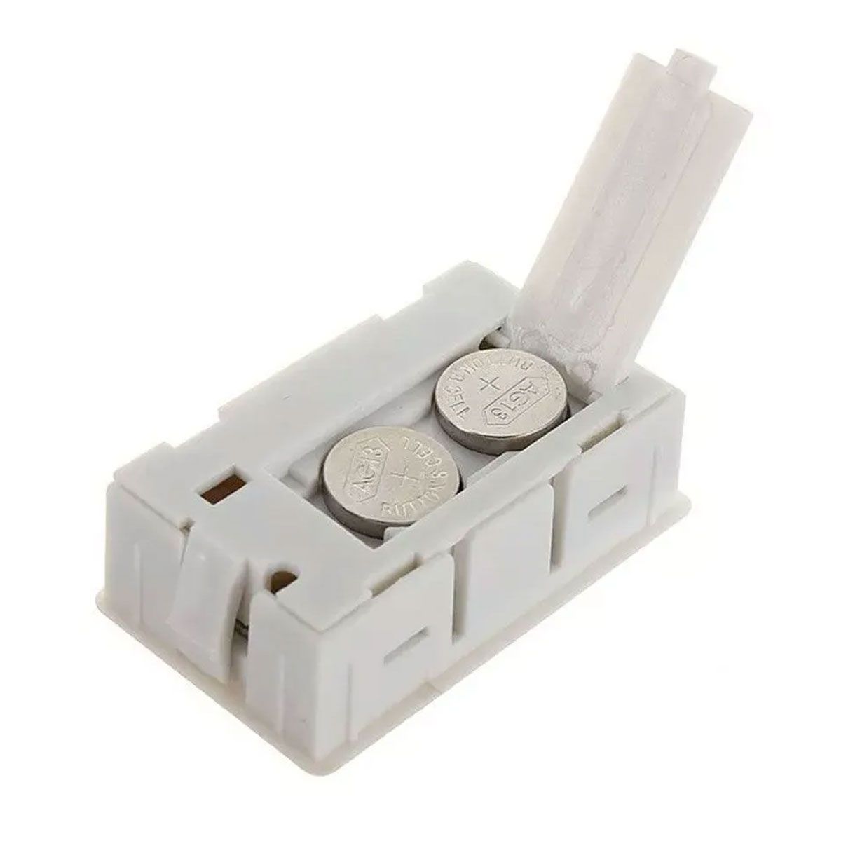 Mini Termômetro - Higrômetro Digital / Mede Temperatura e Umidade COM Bateria - Branca