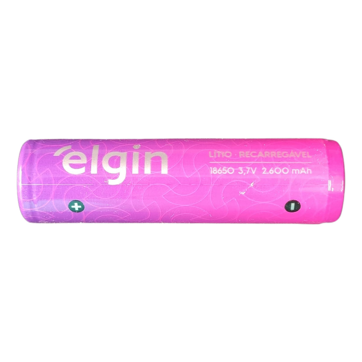 Pilha / Bateria Lítio 18650 2600mah 3,7v Recarregável - Elgin