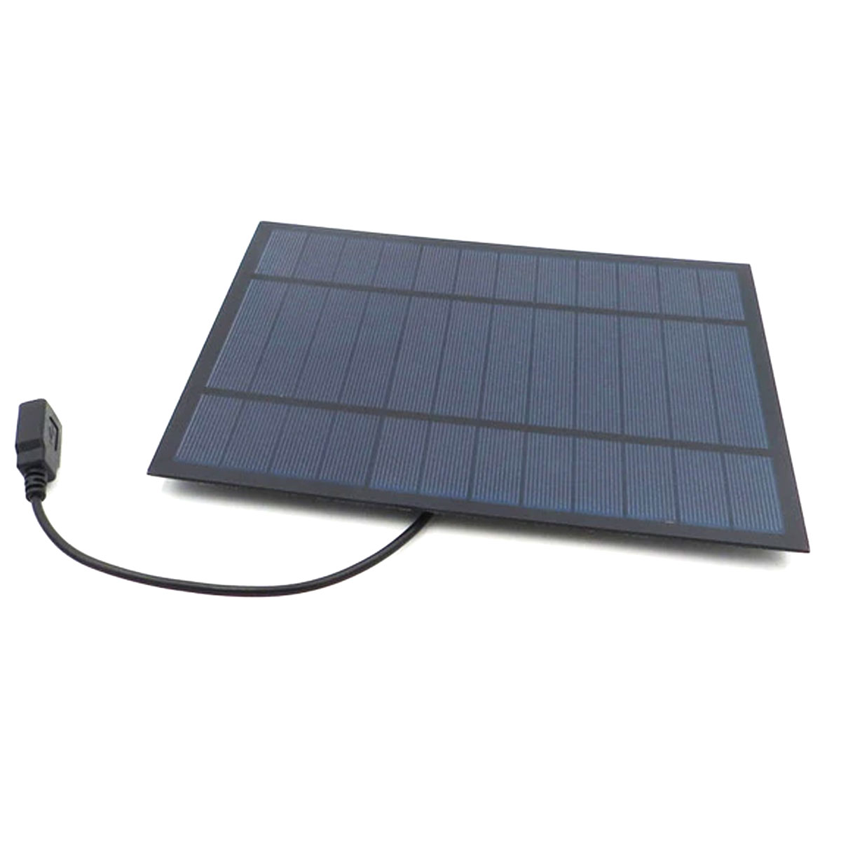 Placa / Célula / Painel Solar com Saída USB 6v 6W