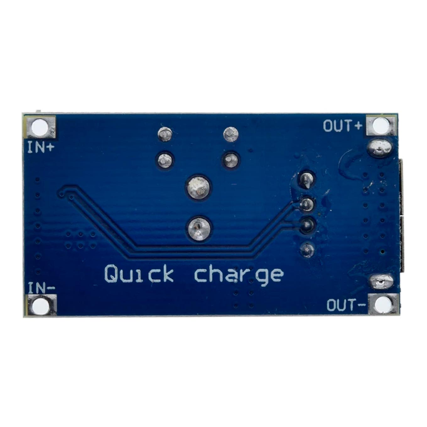 Regulador de tensão Step Down 6 a 32v para Saída USB 5v - Carregamento Rápido