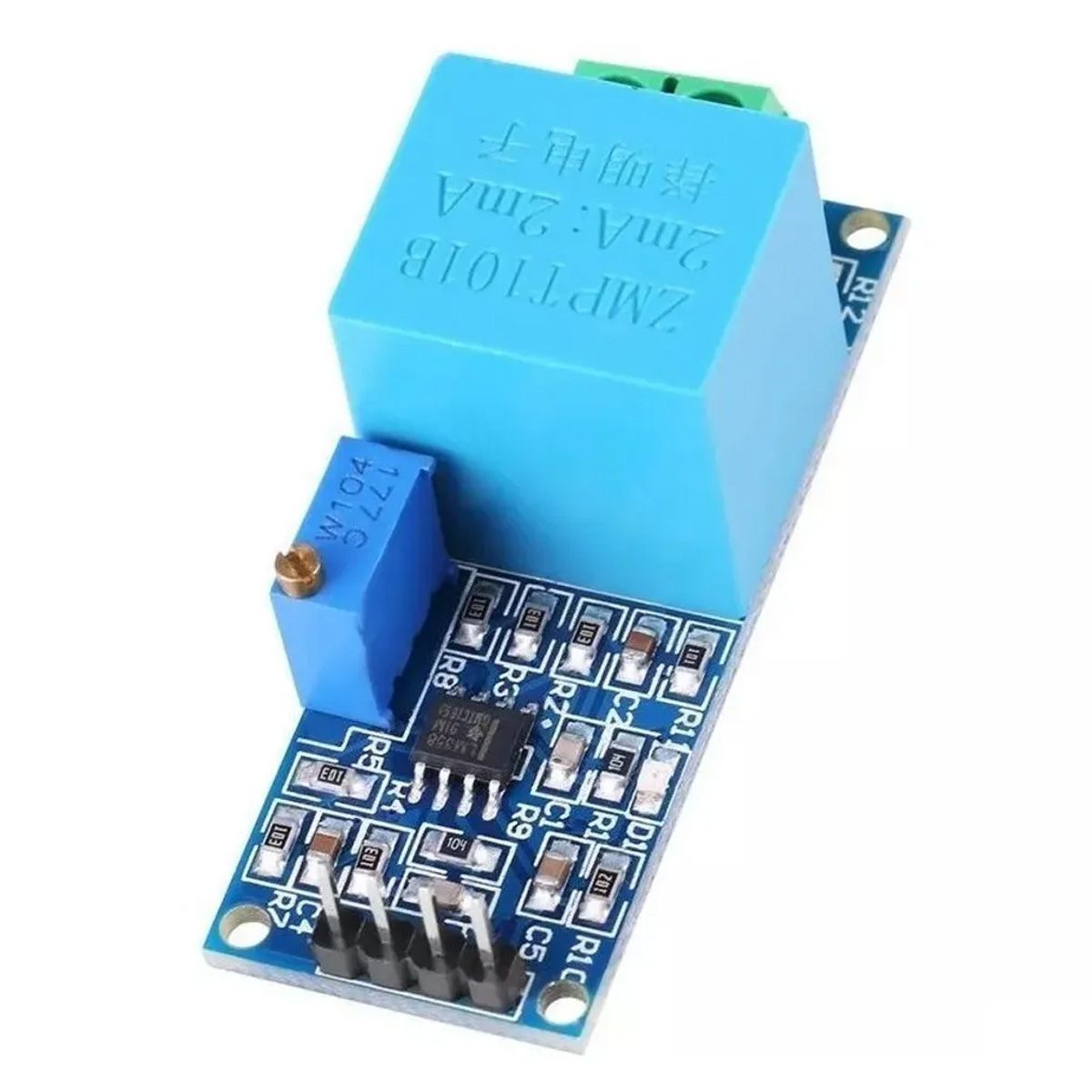 Sensor de Tensão AC 0 a 250V Voltímetro ZMPT101B