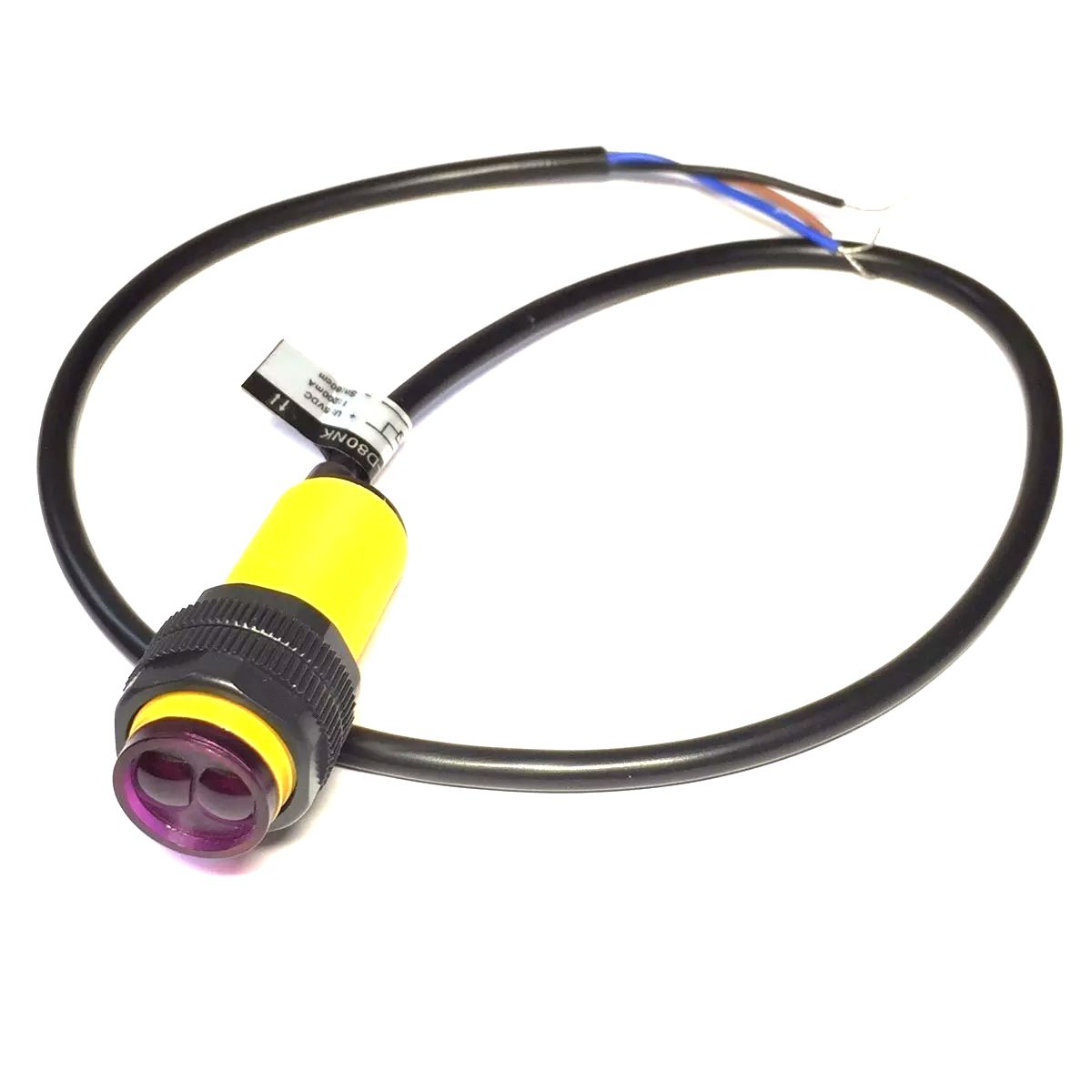 Sensor Reflexivo Infravermelho Distância Ajustável E18-D80NK - NPN