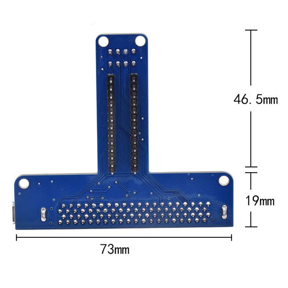 Shield adaptador expansor para conectar Placa BBC Microbit Micro:bit na Protoboard
