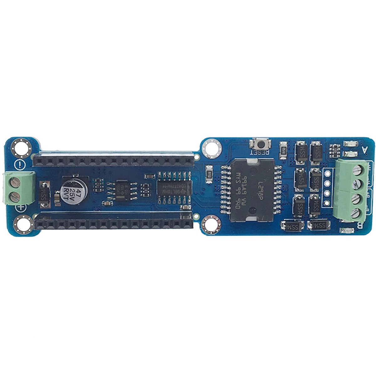 Shield Ponte H dupla L298P para Arduino Nano