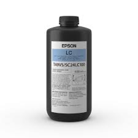 T49V510 Garrafa de Tinta Epson UltraChrome UV - Ciano Claro 1000 ml