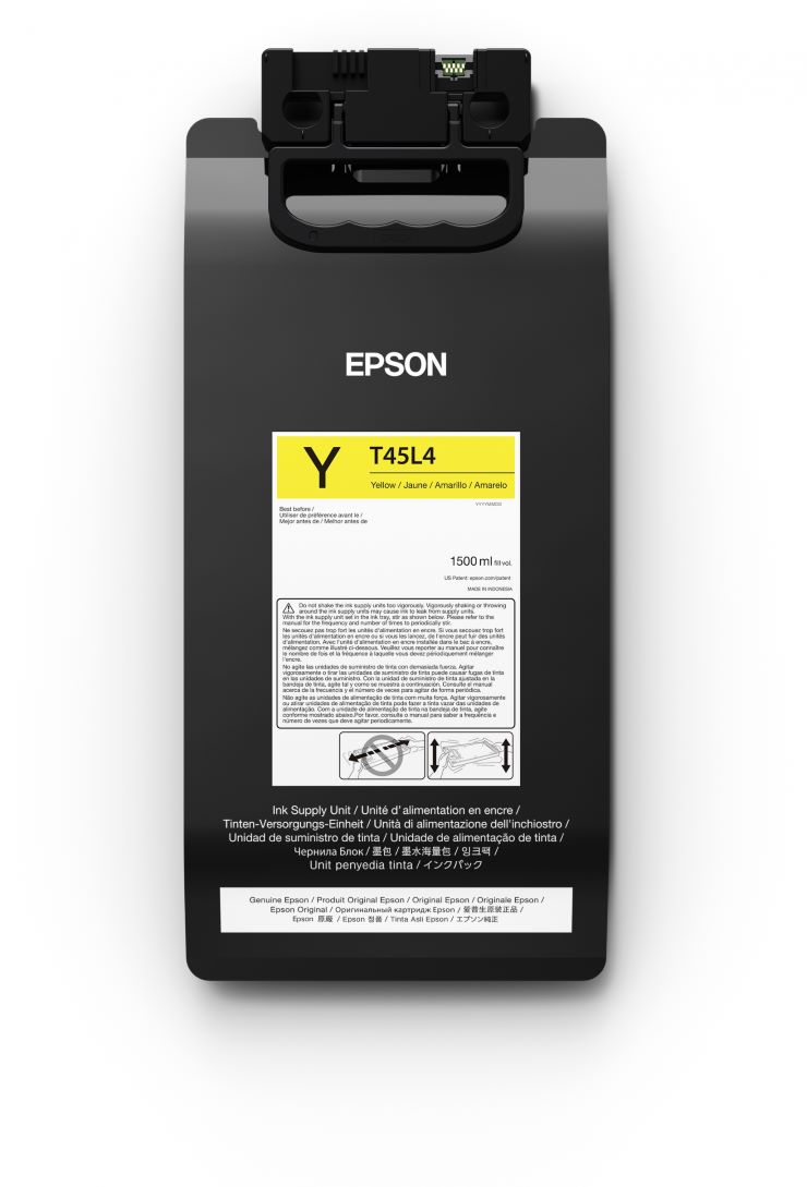 T45L4 - Bolsa de Tinta Epson UltraChrome GS3 1500ml - Amarela